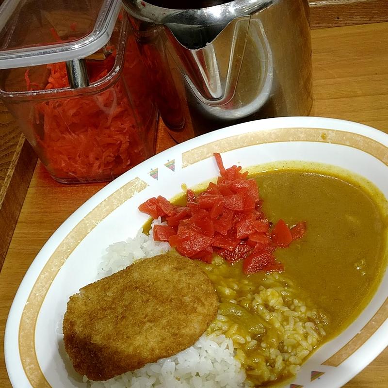 コロッケカレー 辛口(カレーショップ C＆C 新宿本店 )