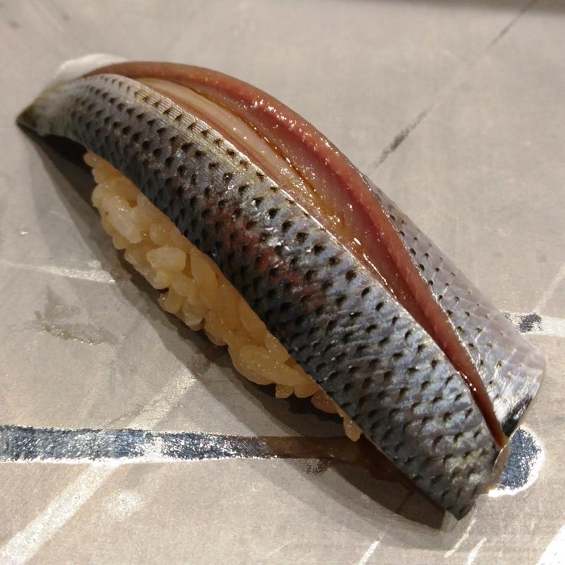 熊本県天草の小鰭(鮨一也)