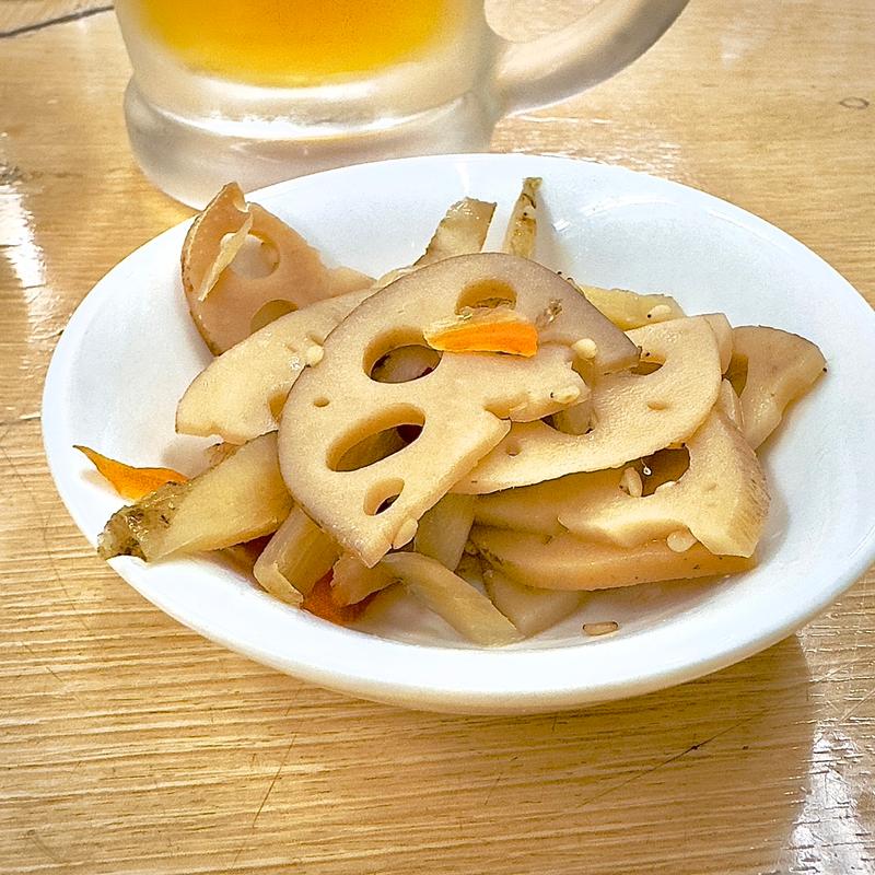 蓮根の煮もの(だるま)
