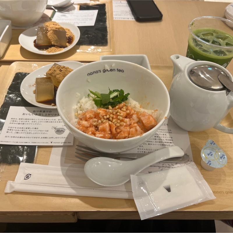 鶏明太茶漬(nana’s green tea ルミネエスト新宿店)