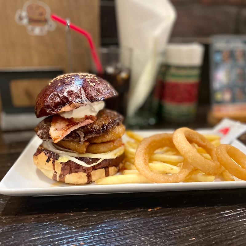 サワークリームオニオンバーガー(ハングリーヘブン　上板橋店)