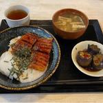 日替わりランチ　鰻とろ丼(大衆食堂はる)