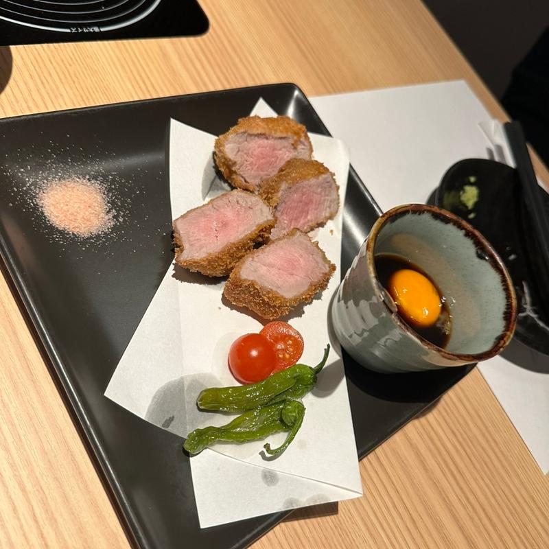 【イチオシ】特選ヒレカツ～自家製月見ポン酢～(豚匠 本町邸)