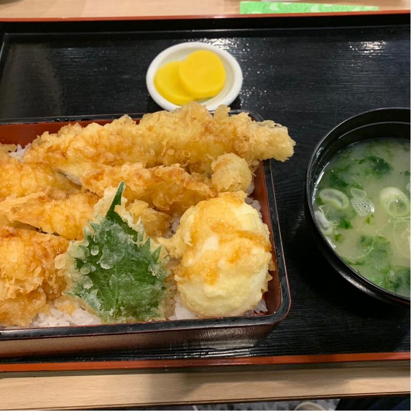 あなごデラックス天重(大衆町鮨 とろたく 一番町店)