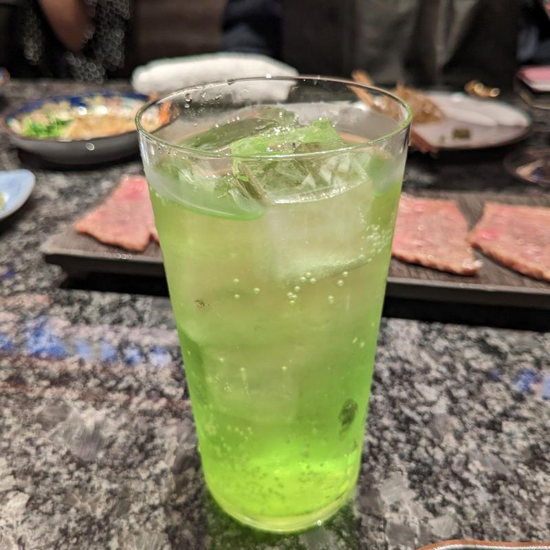 大人のメロンソーダ(尾崎さんち)