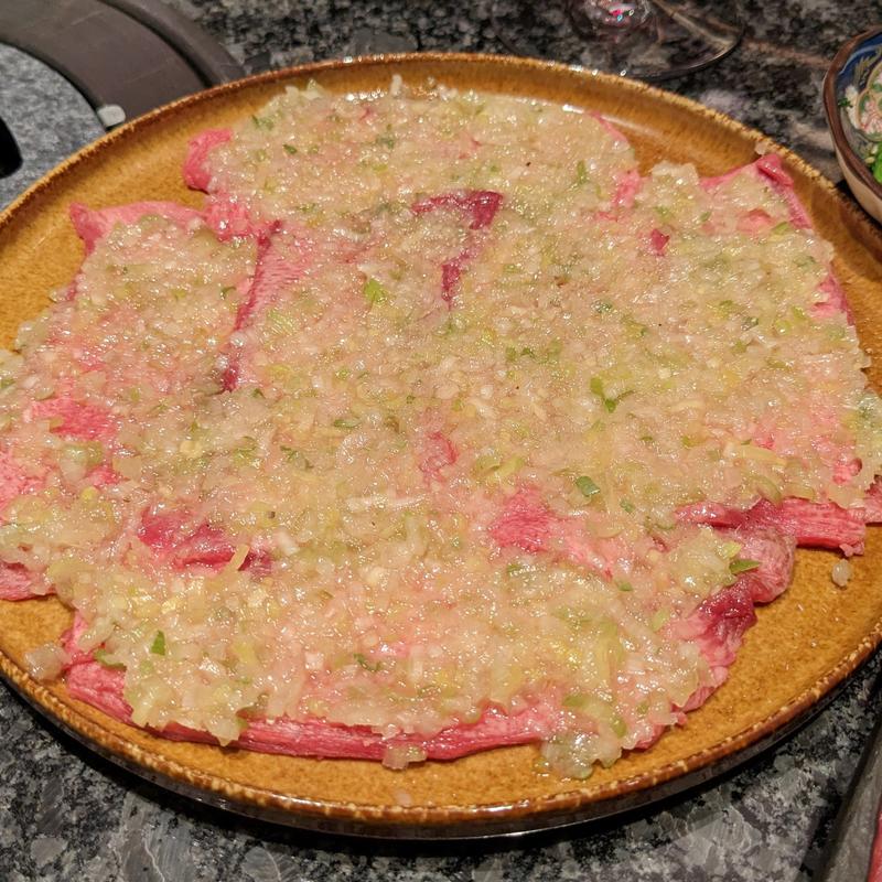 ネギ塩タン(尾崎さんち)