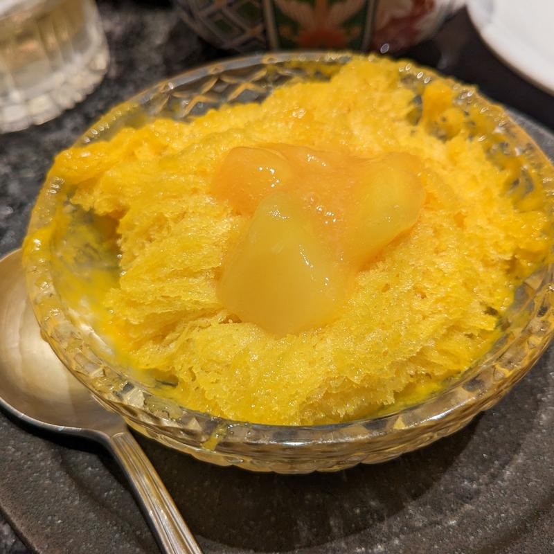 マンゴーかき氷(尾崎さんち)