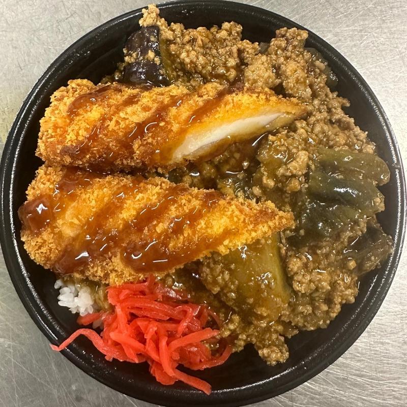 麻婆茄子丼(お弁当屋さん)