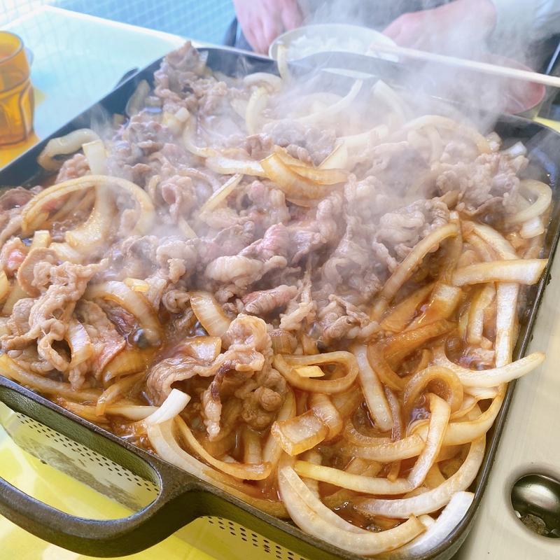 牛バラ焼定食(司バラ焼き大衆食堂 )