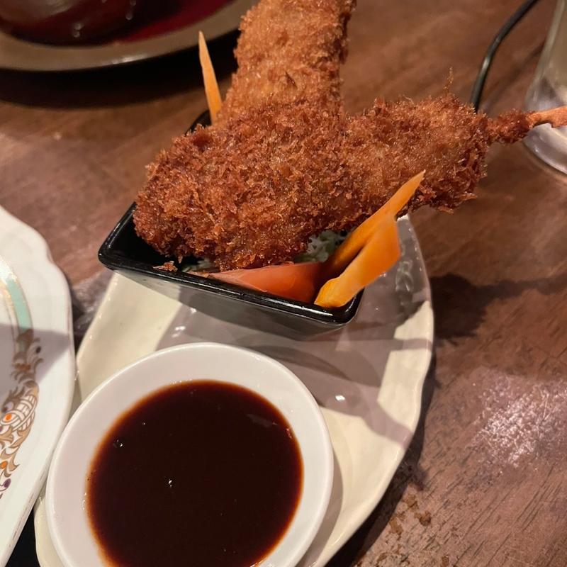 牛串カツ(たべもんや味輝)