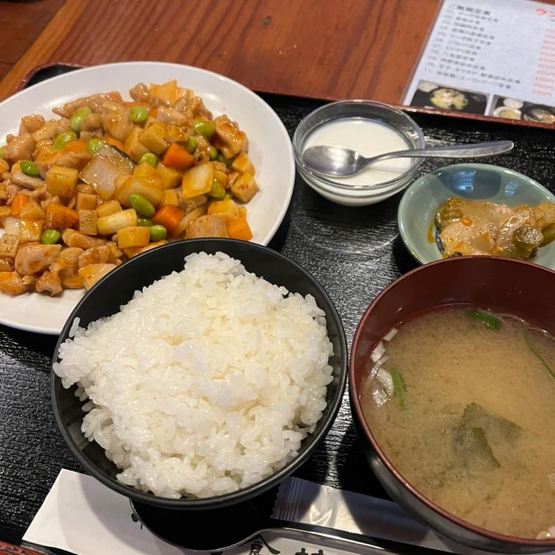 鶏肉ピリ辛炒め(中華美食坊 田無南口店)