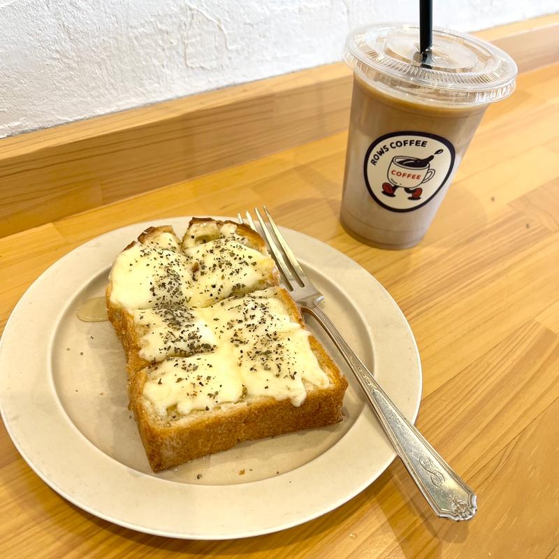はちみつチーズトースト(ROWS COFFEE)