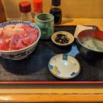 鉄火丼定食(魚玉 （うおたま）)
