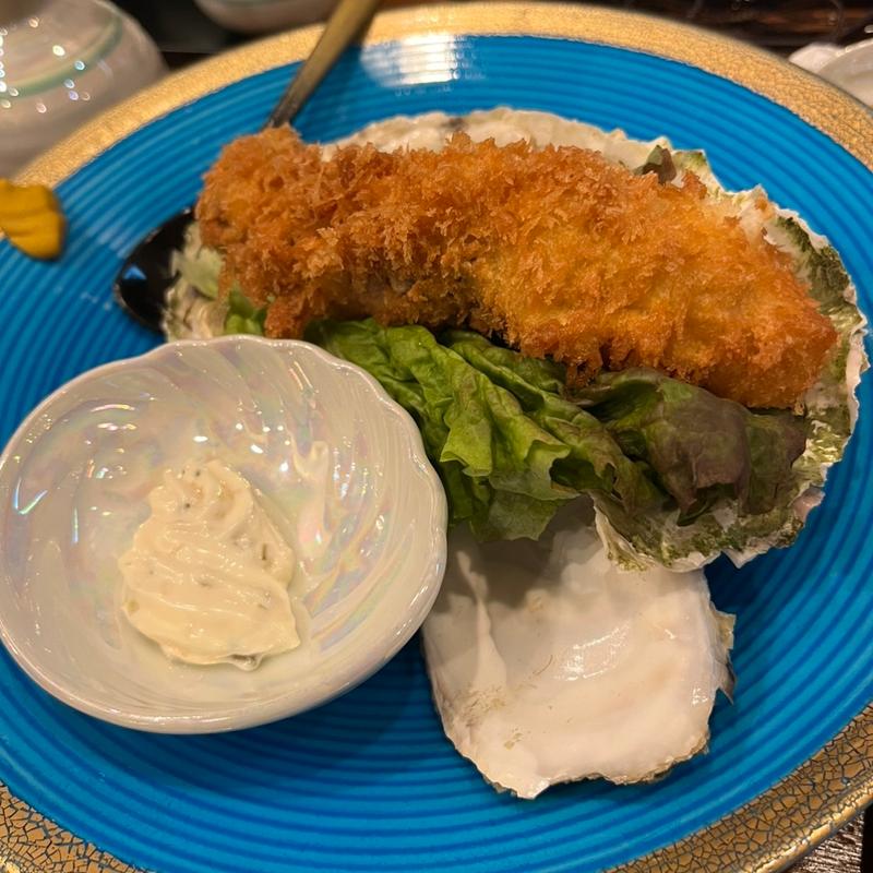 牡蠣フライ(漁師料理 かさい)