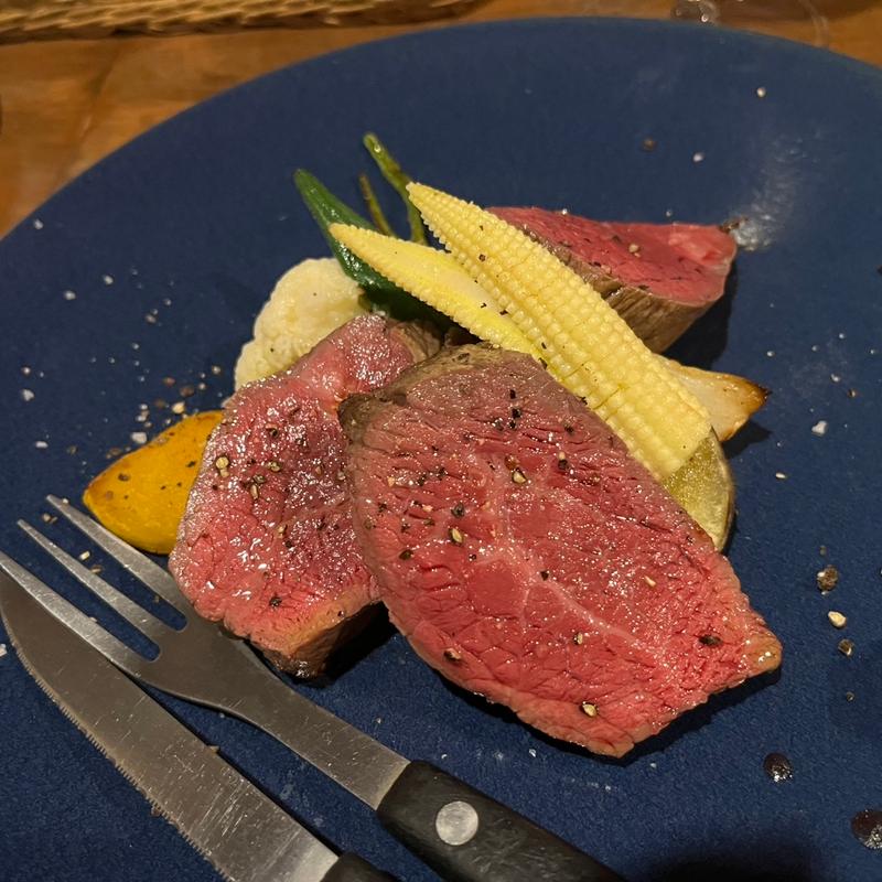 牛ランプステーキ(ワイン厨房 Daimasu)