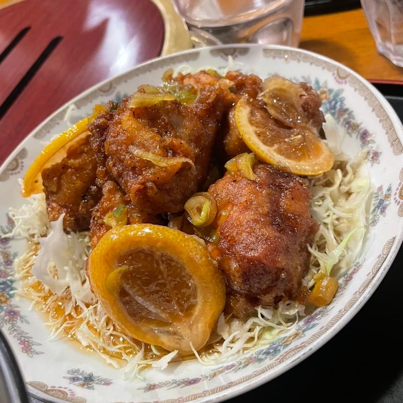 油淋鶏定食(満腹工房 福龍 （マンプクコウボウ フクリュウ）)