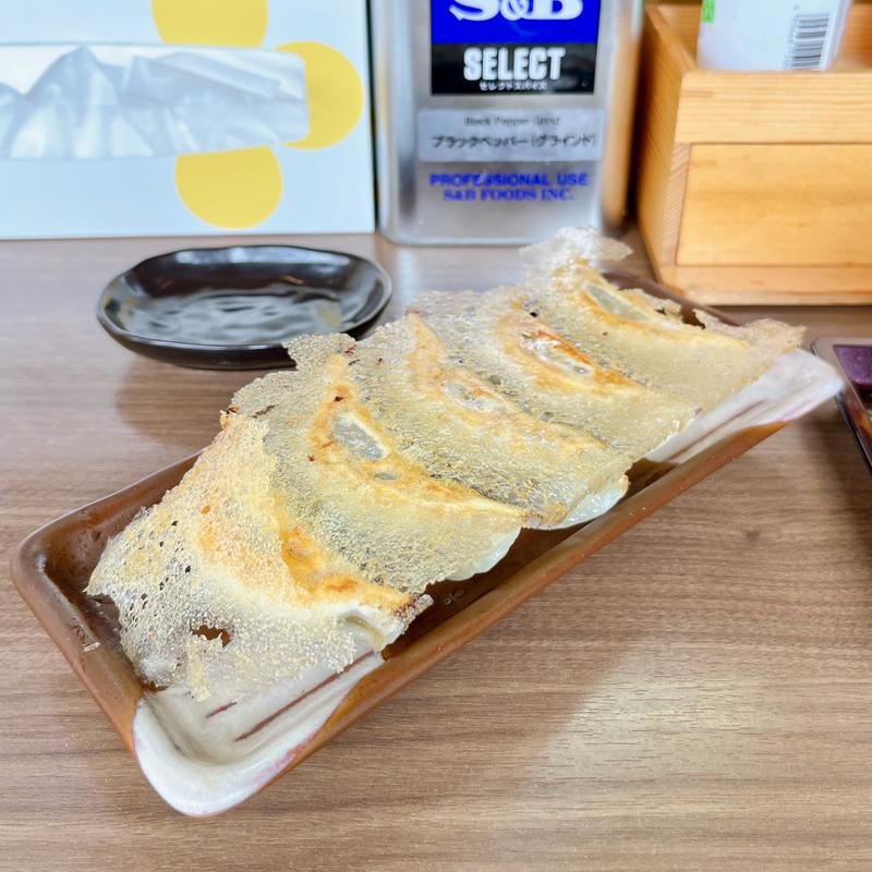 焼餃子5ヶ(自家製手もみ 佐野ラーメン利休)