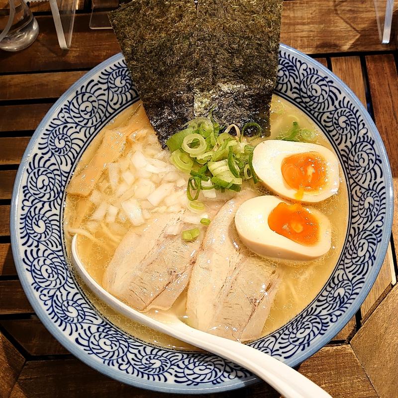 味玉煮干し中華そば(塩)(海岑)