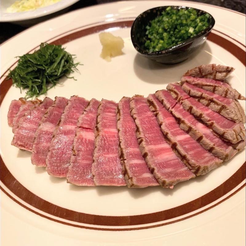 黒毛和牛フィレ肉のタタキ(れすとらん 源ちゃん)