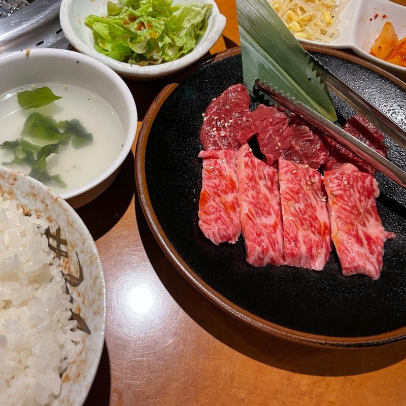 和牛カルビ&ハラミセット(焼肉 和家)