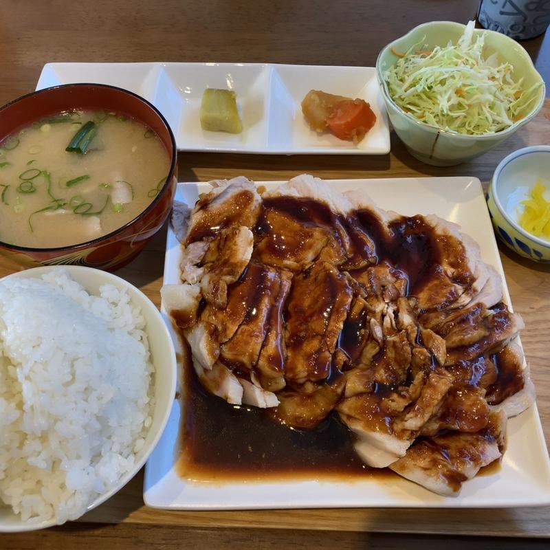 ポークチャップ定食(みんなのおかん。)