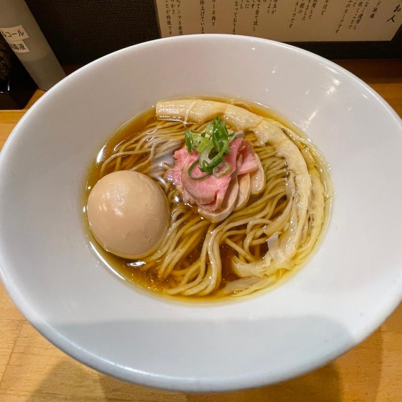 特製　鶏と鴨の醤油らぁ麺(らぁ麺 なお人)