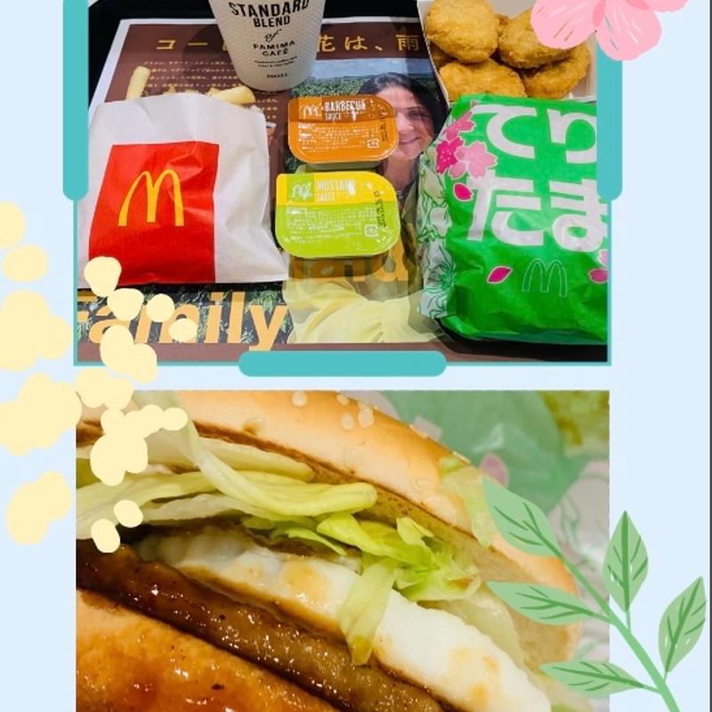 てりたま、ナゲット、ポテトS(マクドナルド あべのイトーヨーカドー店)