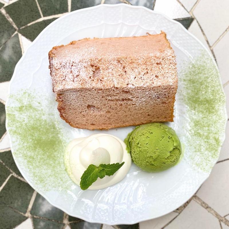 米粉のシフォンケーキ さくら(CAFE FACON （カフェ ファソン）)