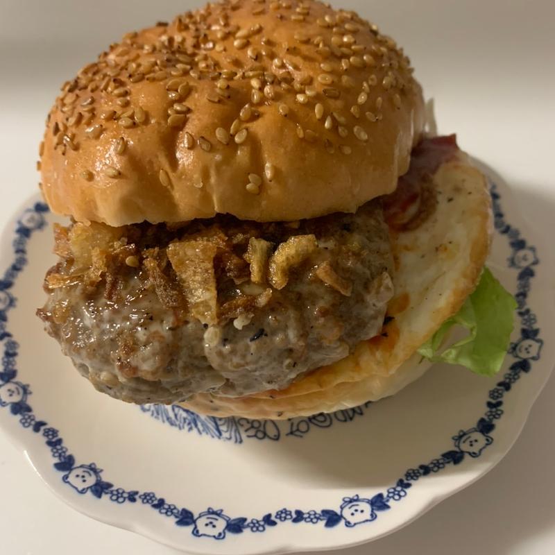 月見バーガー(リヨン夢工房)