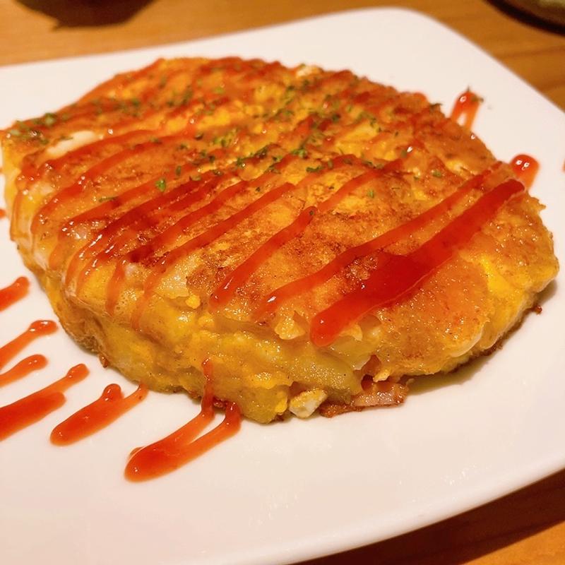 ポテトサラダのチーズ焼き(鉄板料理 みかど)