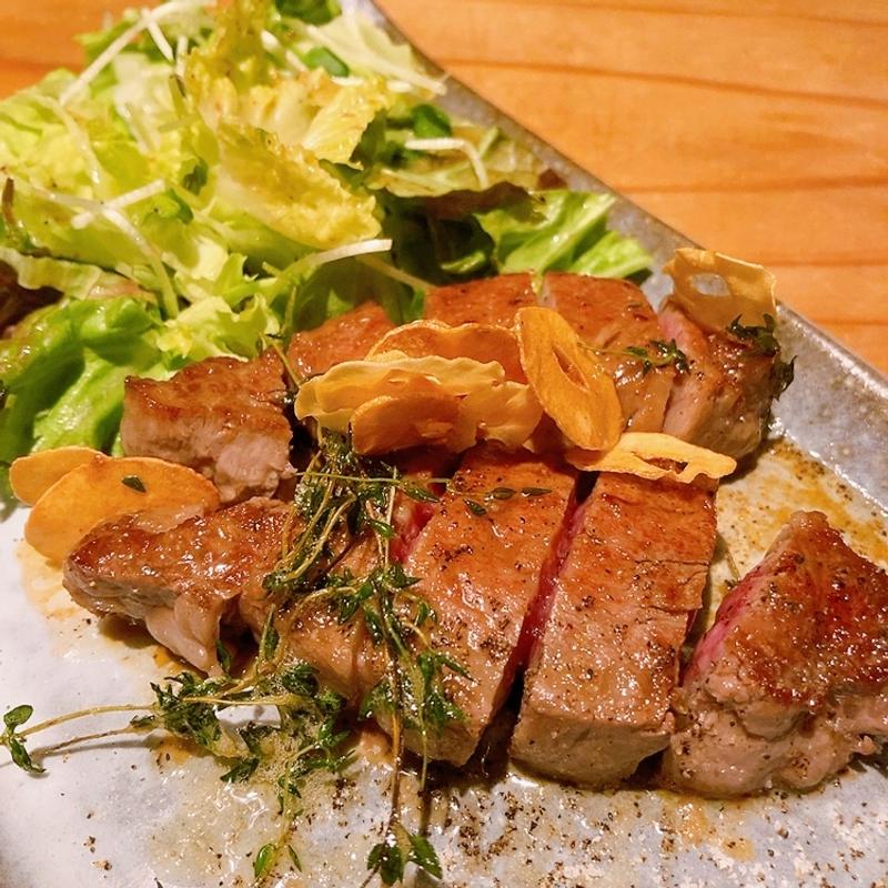 牛ヒレ肉のステーキ(鉄板料理 みかど)