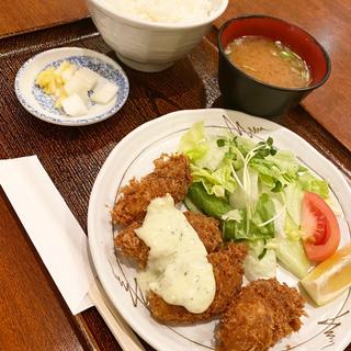 カキフライ定食(げんぱち)