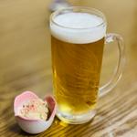 ビール＆お通し