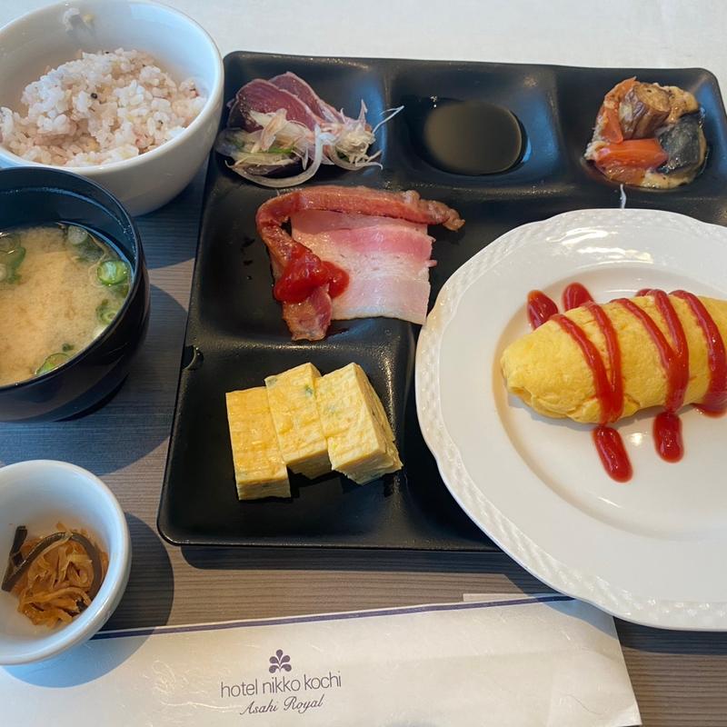 朝食バイキング(ホテル日航高知 旭ロイヤル )