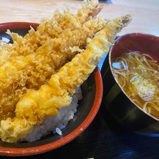 えび天丼ミニそばセット(乃しろ庵 向能代店 )