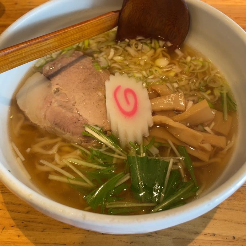 和特製醤油ラーメン(会津ラーメン和)