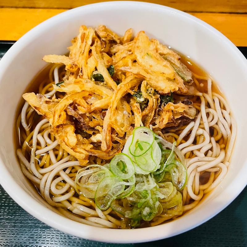 かき揚げそば((有)高本製麺所 （(有)髙本製麺所　たかもとせいめんじょ）)