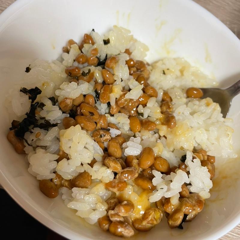 若菜納豆ご飯(旭町)