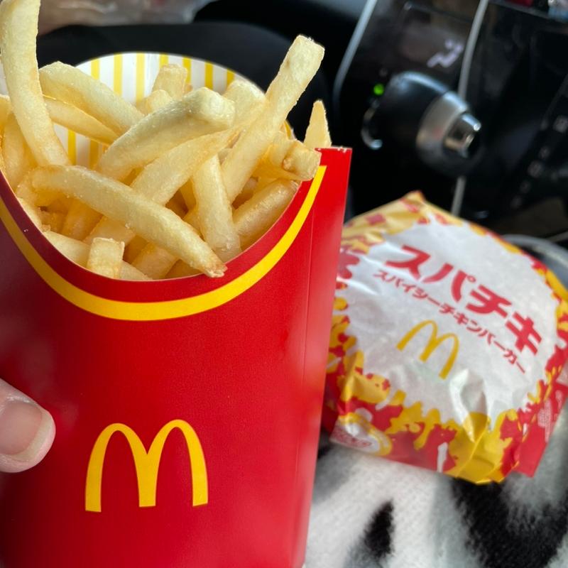 スパチキ&フライドポテトL(マクドナルド ４０３新津店 )