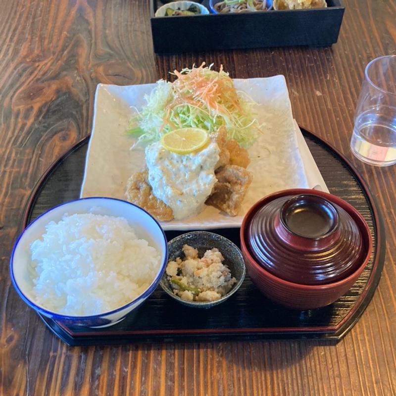 チキン南蛮定食(お食事処 さき)