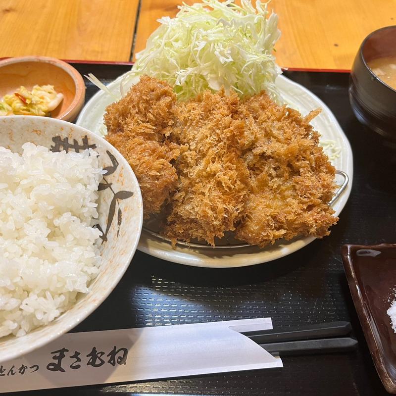 ヒレかつ（ヘッド）定食(とんかつ まさむね)
