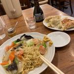 五目海老塩焼きそば(中華麺・飯 太楼 新丸子店)