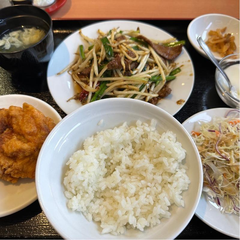 日替わりランチ(レバニラ炒め)(金夢)