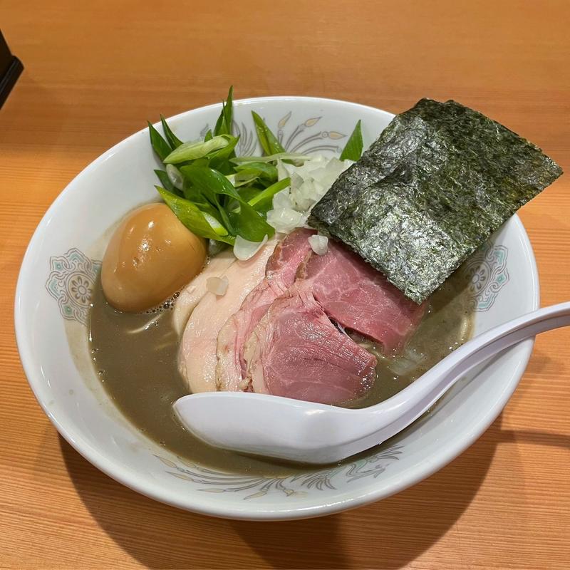 特製濃厚煮干中華蕎麦(北千住煮干中華蕎麦かれん)