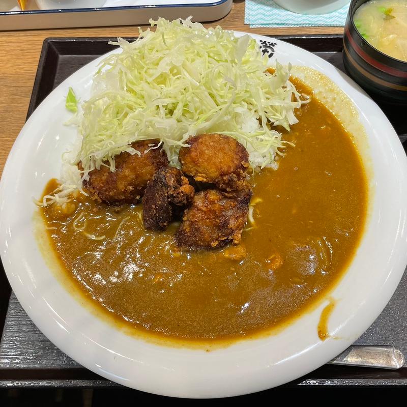 まぐろ竜田カレー(魚と米)