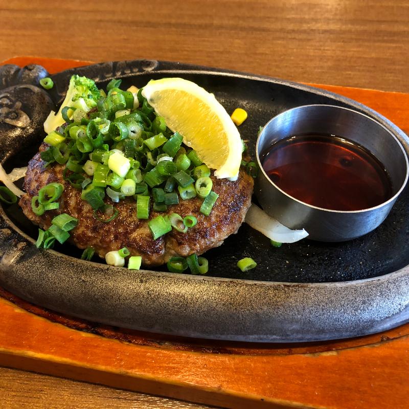 ねぎ塩レモンハンバーグ(トマト＆オニオン 我孫子店)