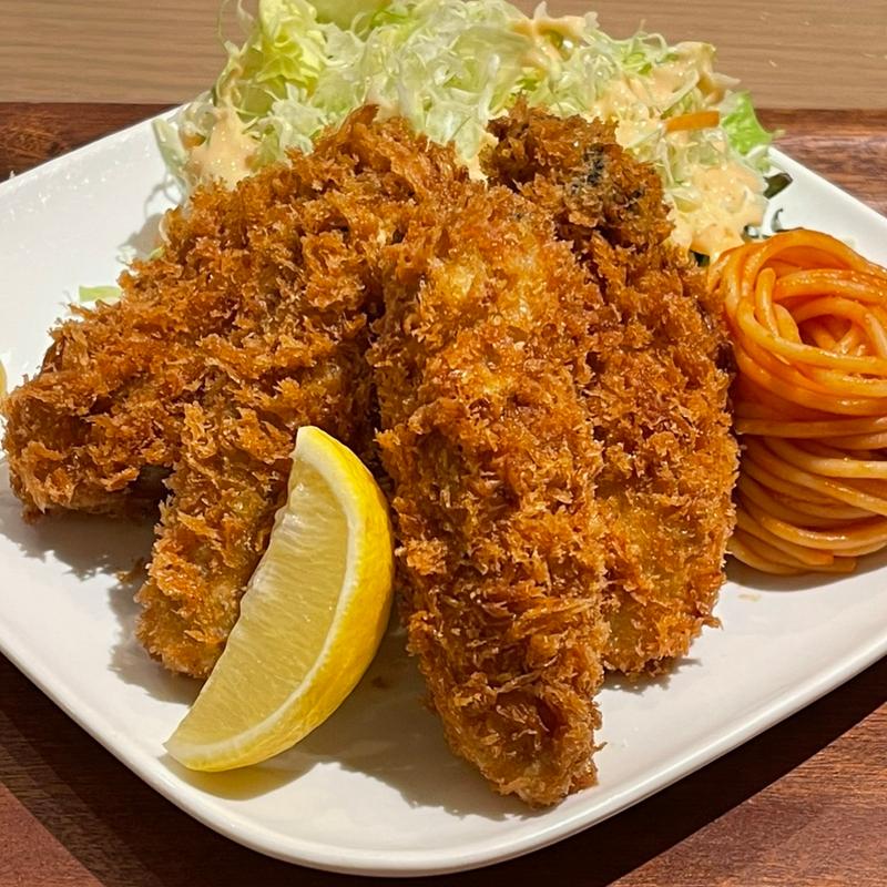 牡蠣フライ定食(レストランカタヤマ錦糸町グリル)