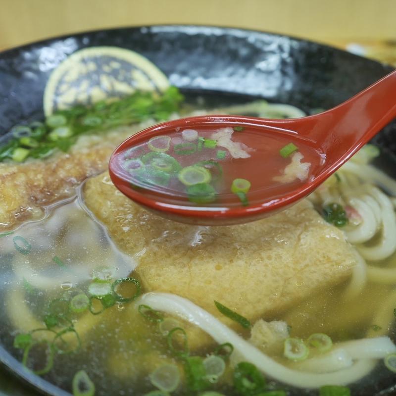 あげちく天うどん(手打ちうどん 紅屋)