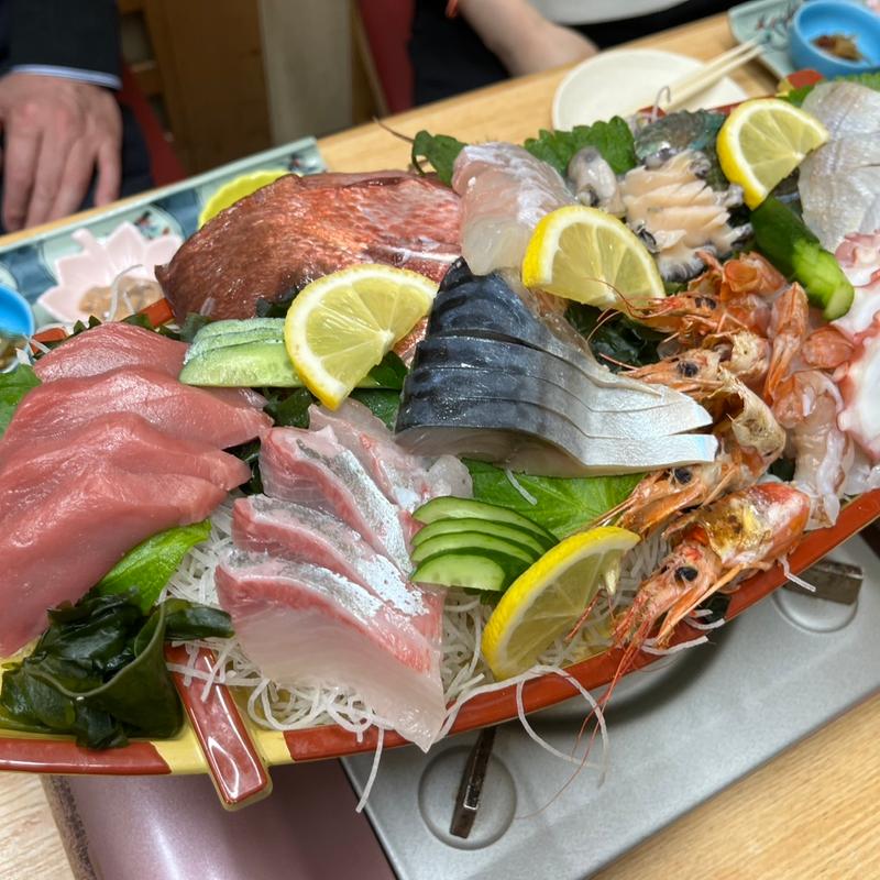 造りの盛り合わせ(めん坊 天神橋店)