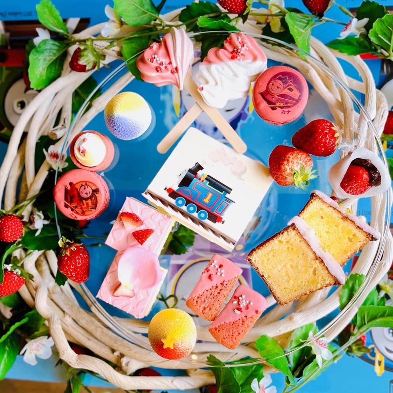 JWマリオットホテル奈良 ×「映画 きかんしゃトーマス めざせ！夢のチャンピオンカップ」 コラボレーション ストロベリーアフタヌーンブッフェ(シルクロードダイニング)